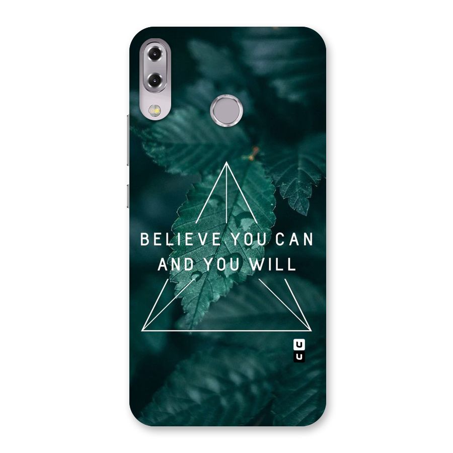 Believe You Can Motivation Back Case for Zenfone 5Z