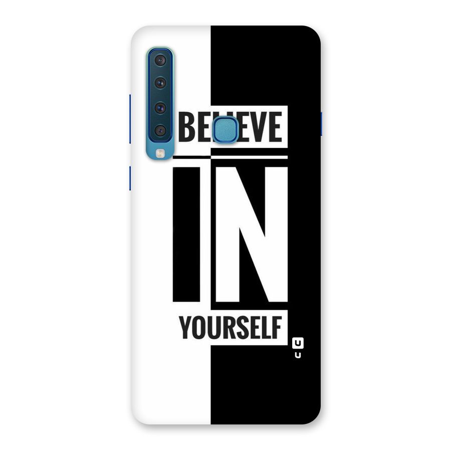 Believe Yourself Black Back Case for Galaxy A9 (2018)
