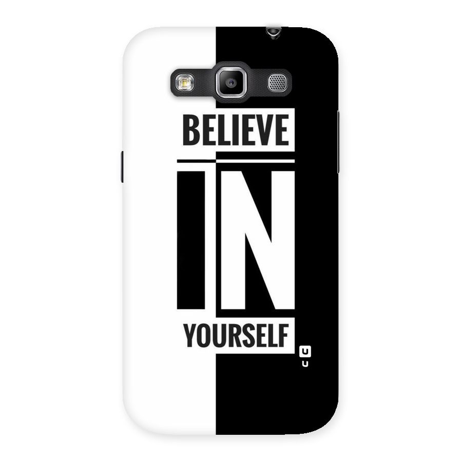 Believe Yourself Black Back Case for Galaxy Grand Quattro