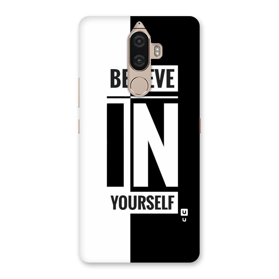 Believe Yourself Black Back Case for Lenovo K8 Note