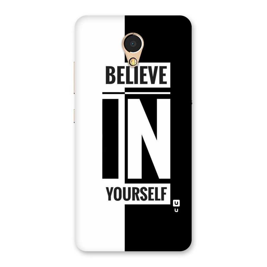 Believe Yourself Black Back Case for Lenovo P2