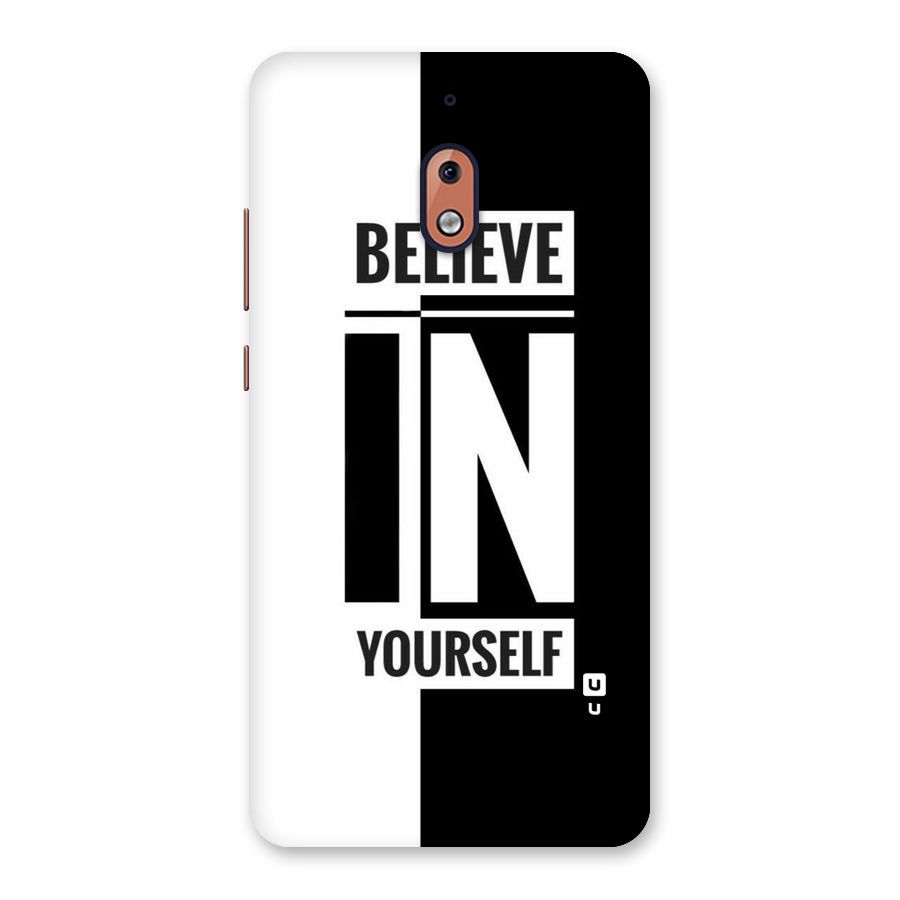 Believe Yourself Black Back Case for Nokia 2.1
