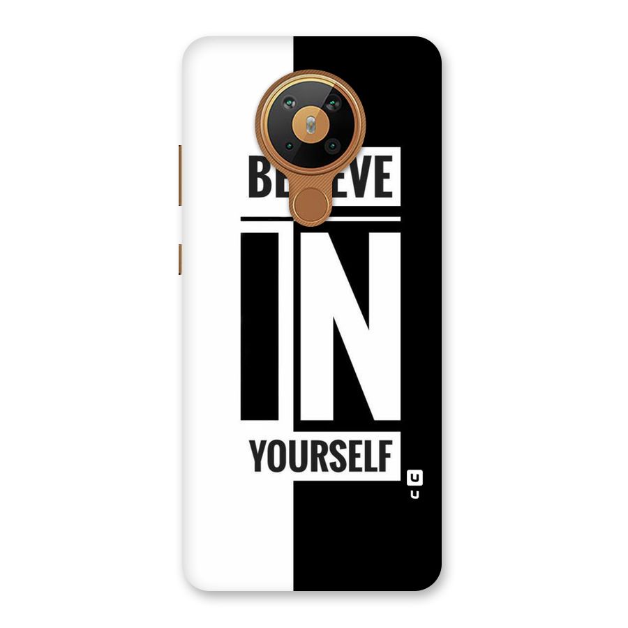 Believe Yourself Black Back Case for Nokia 5.3