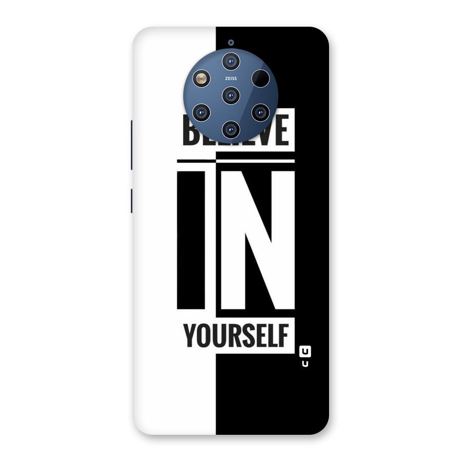 Believe Yourself Black Back Case for Nokia 9 PureView