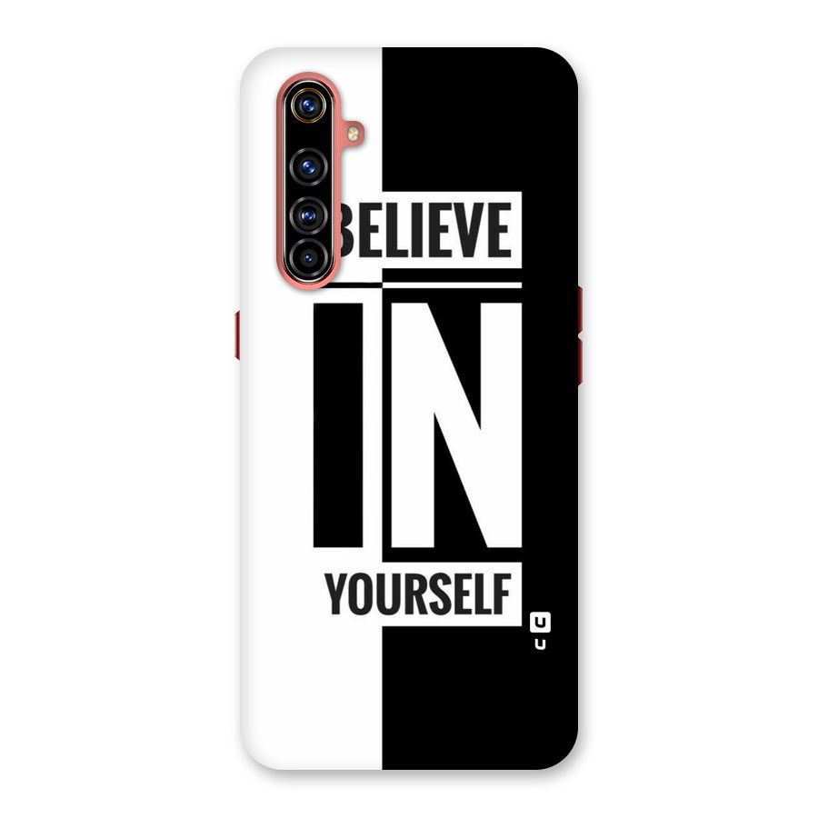 Believe Yourself Black Back Case for Realme X50 Pro
