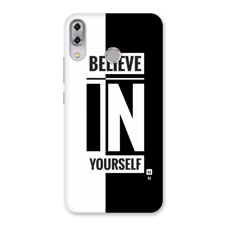 Believe Yourself Black Back Case for Zenfone 5Z