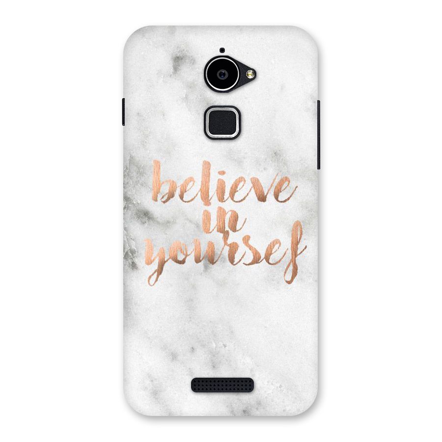 Believe in Yourself Back Case for Coolpad Note 3 Lite