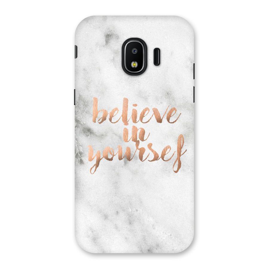 Believe in Yourself Back Case for Galaxy J2 Pro 2018