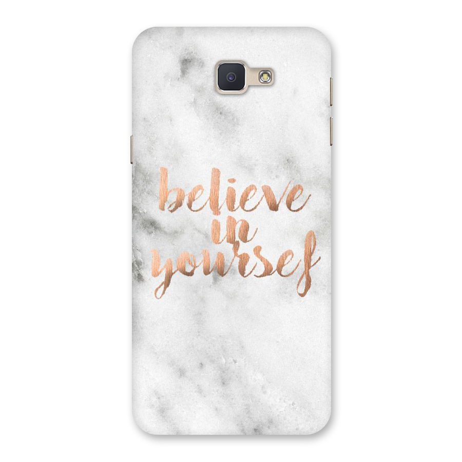 Believe in Yourself Back Case for Galaxy J5 Prime