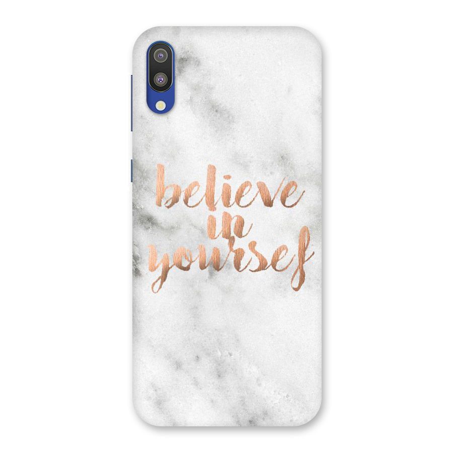 Believe in Yourself Back Case for Galaxy M10