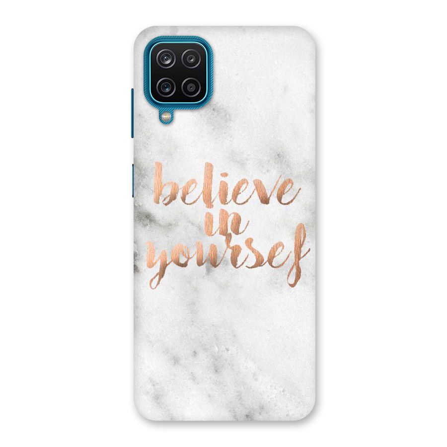Believe in Yourself Back Case for Galaxy M12