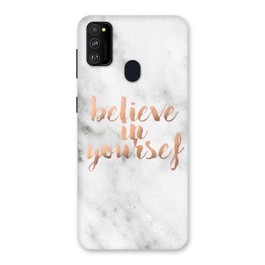 Believe in Yourself Back Case for Galaxy M30s