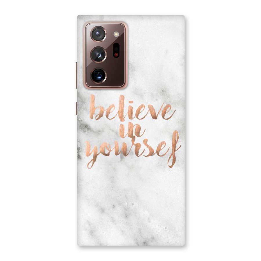 Believe in Yourself Back Case for Galaxy Note 20 Ultra