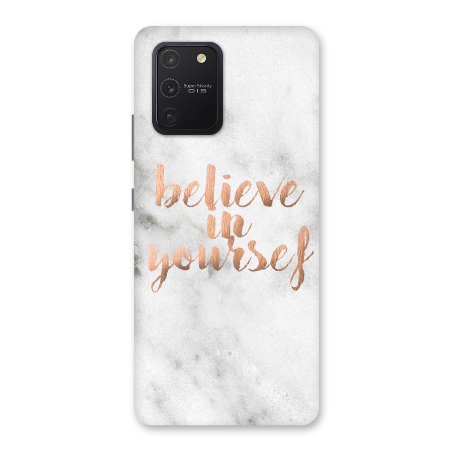 Believe in Yourself Back Case for Galaxy S10 Lite