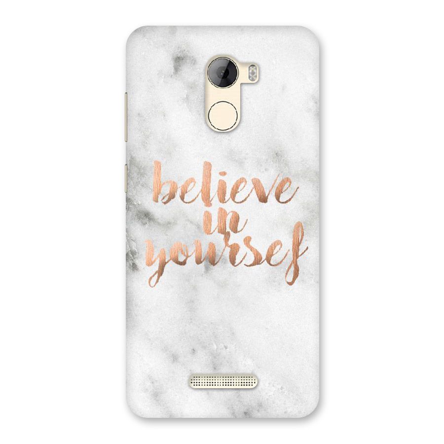Believe in Yourself Back Case for Gionee A1 LIte