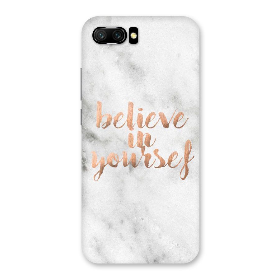 Believe in Yourself Back Case for Honor 10