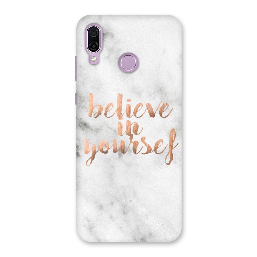 Believe in Yourself Back Case for Honor Play