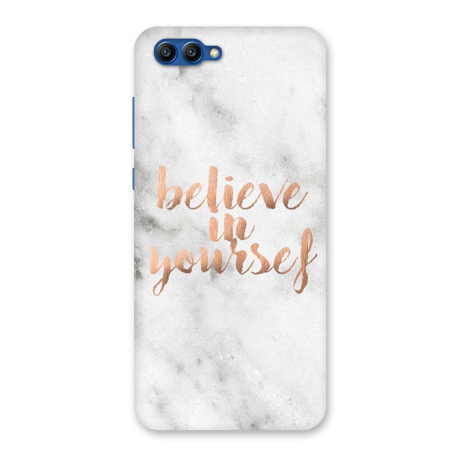 Believe in Yourself Back Case for Honor View 10