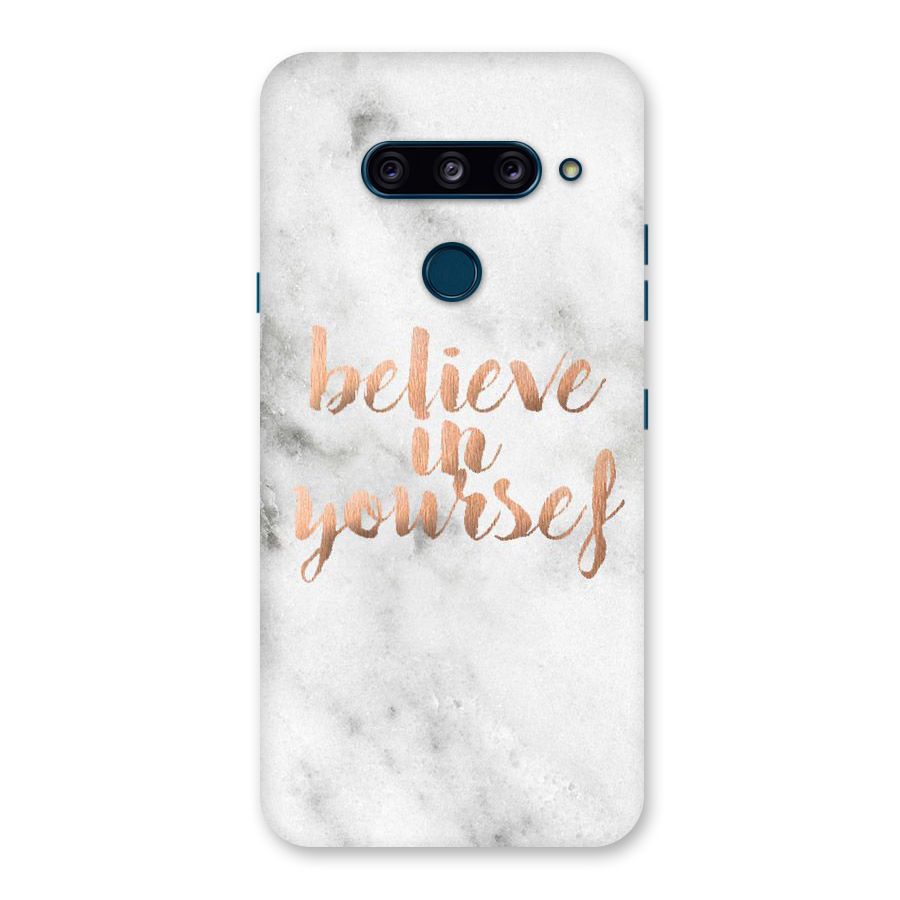 Believe in Yourself Back Case for LG  V40 ThinQ