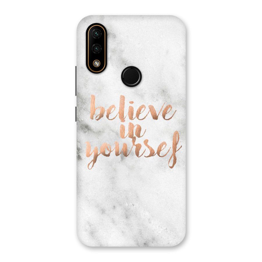 Believe in Yourself Back Case for Lenovo A6 Note