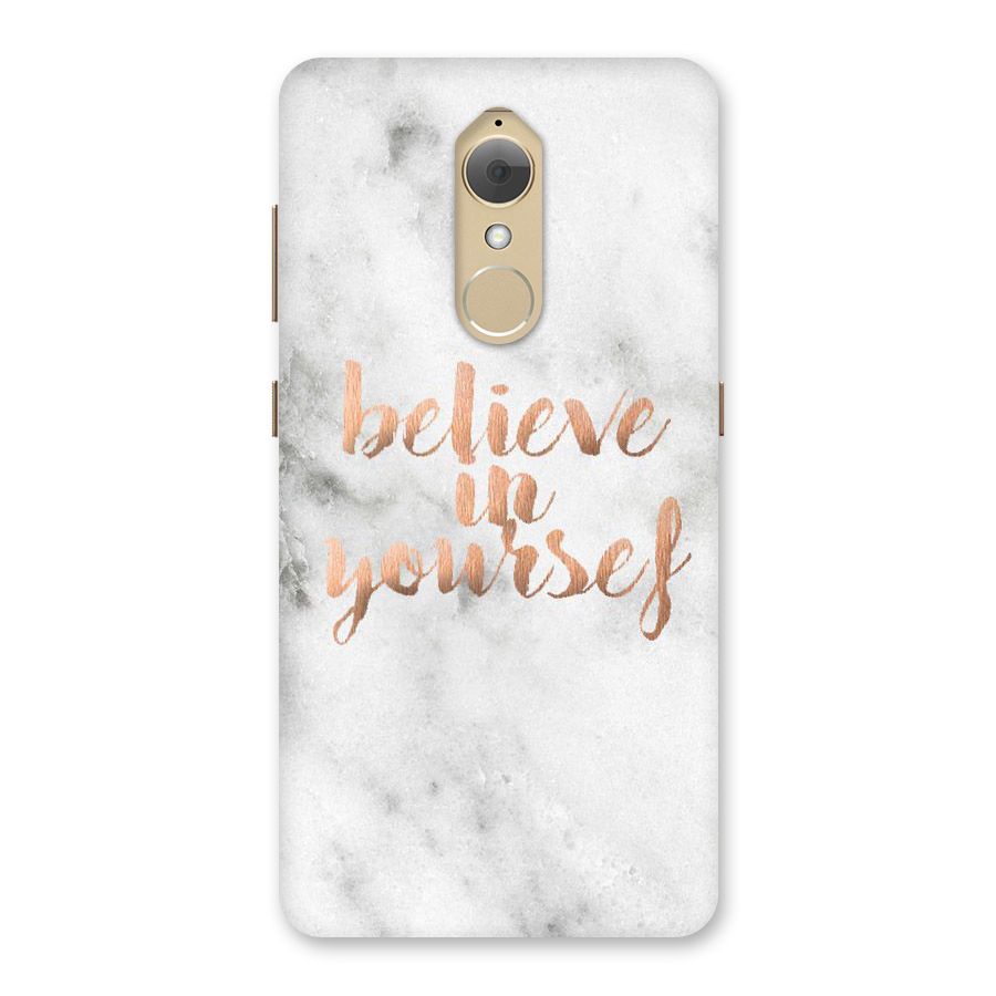 Believe in Yourself Back Case for Lenovo K8