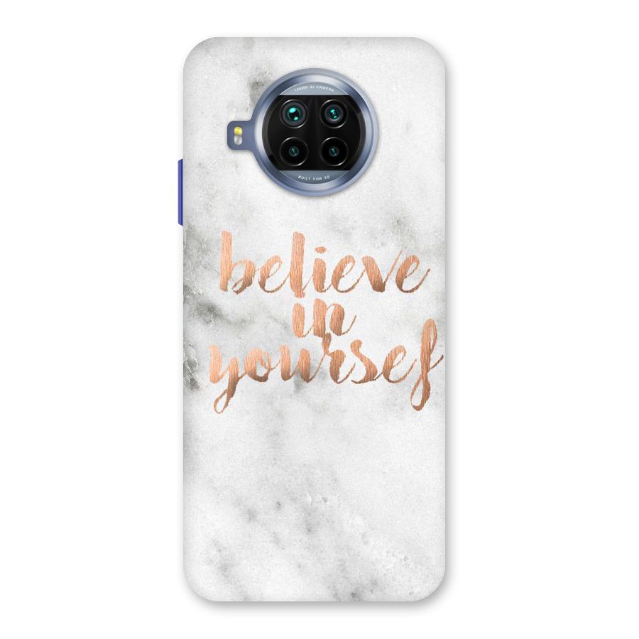 Believe in Yourself Back Case for Mi 10i