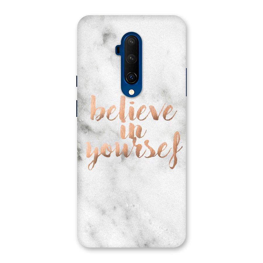 Believe in Yourself Back Case for OnePlus 7T Pro