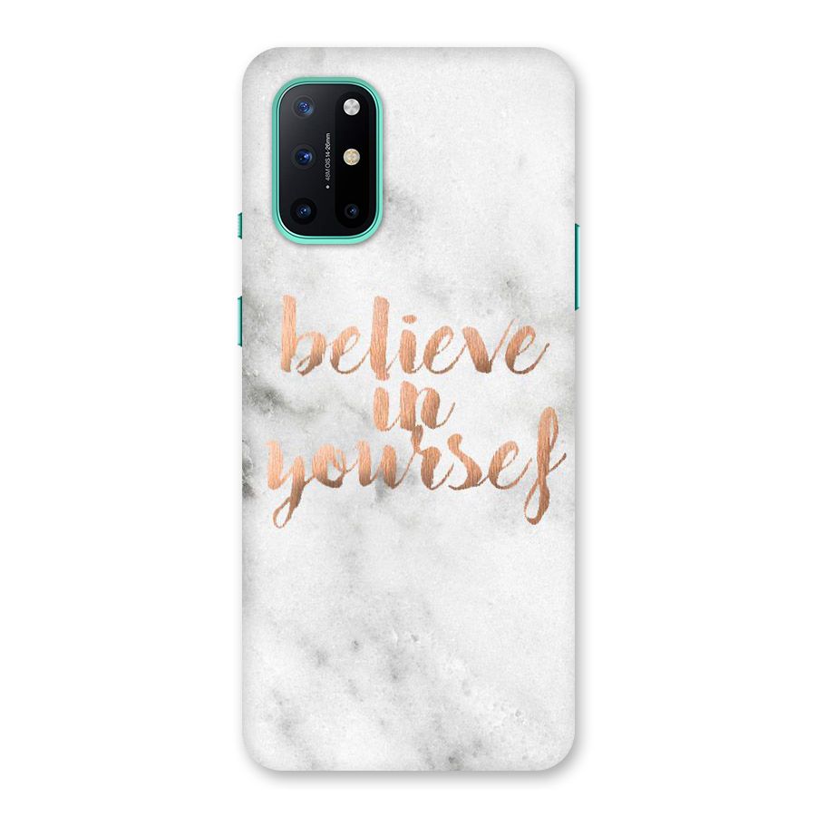 Believe in Yourself Back Case for OnePlus 8T