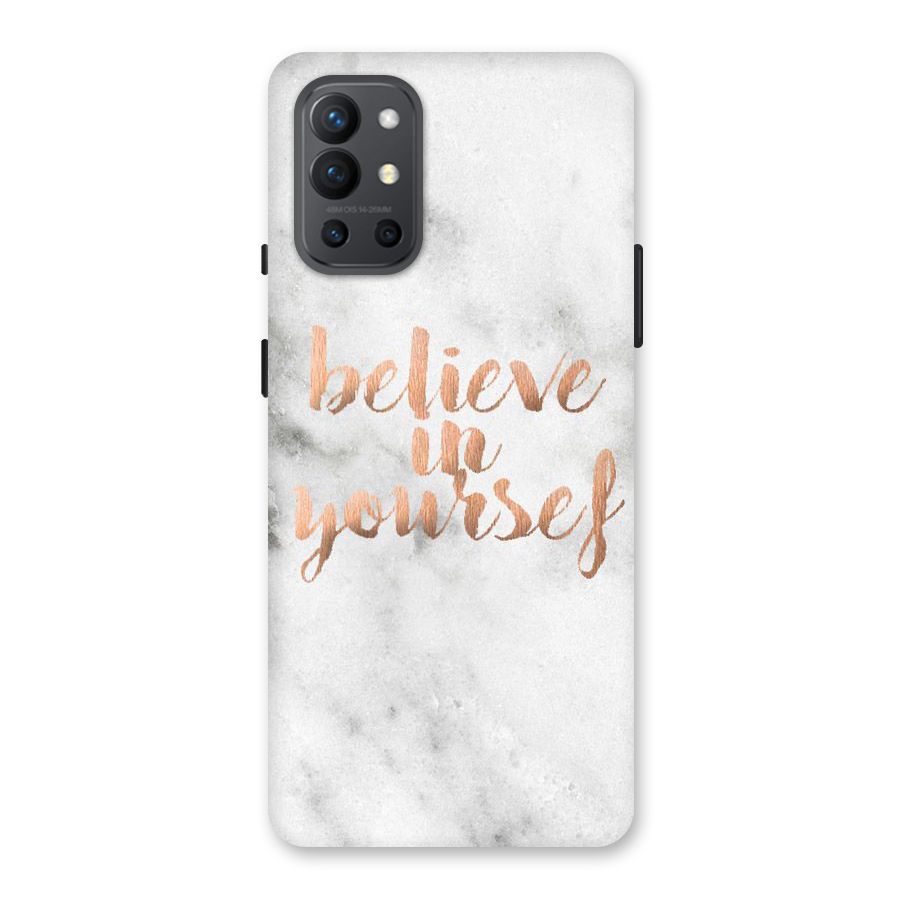 Believe in Yourself Back Case for OnePlus 9R