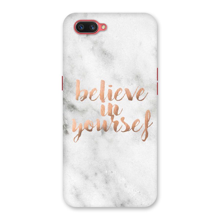 Believe in Yourself Back Case for Oppo A3s