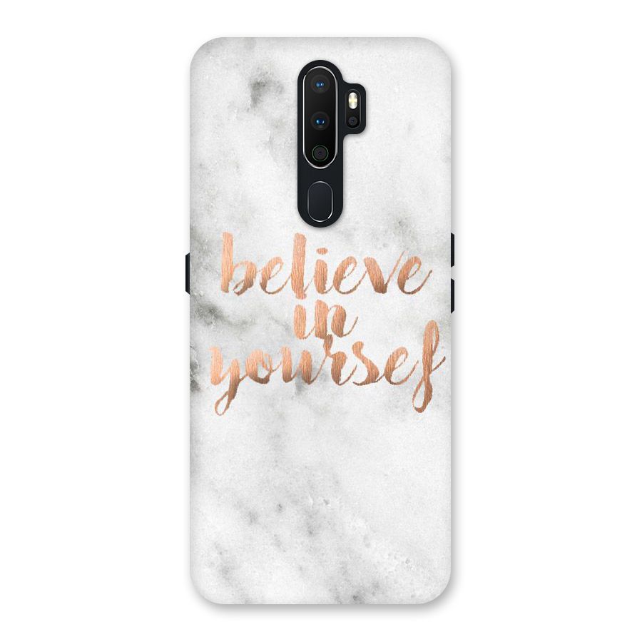 Believe in Yourself Back Case for Oppo A5 (2020)