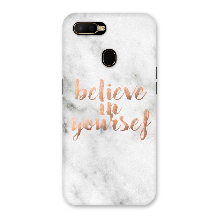 Believe in Yourself Back Case for Oppo A5s