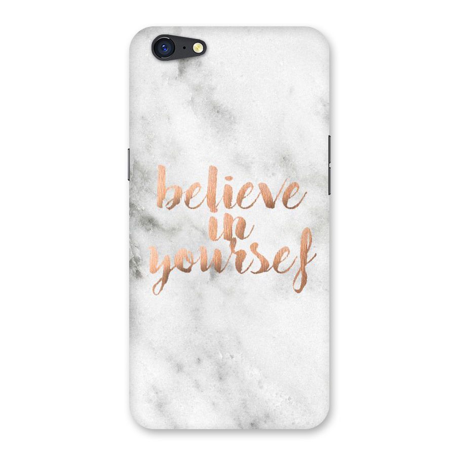 Believe in Yourself Back Case for Oppo A71
