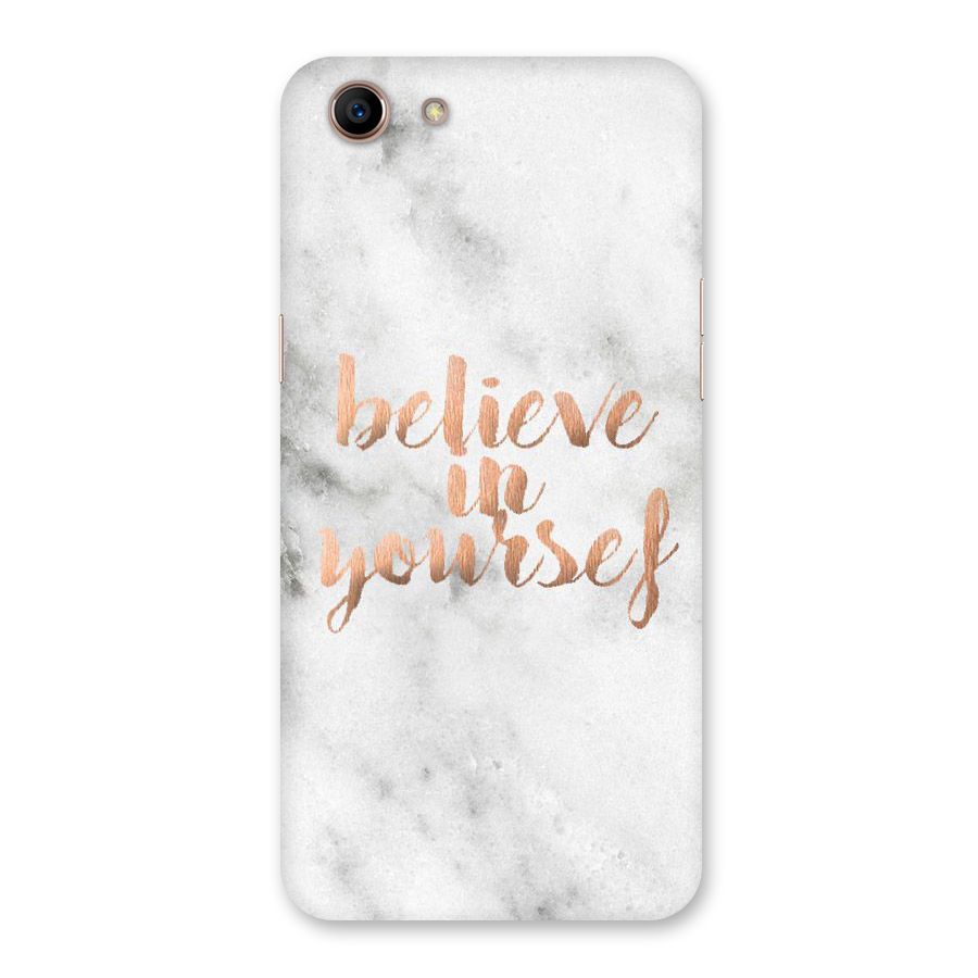 Believe in Yourself Back Case for Oppo A83 (2018)