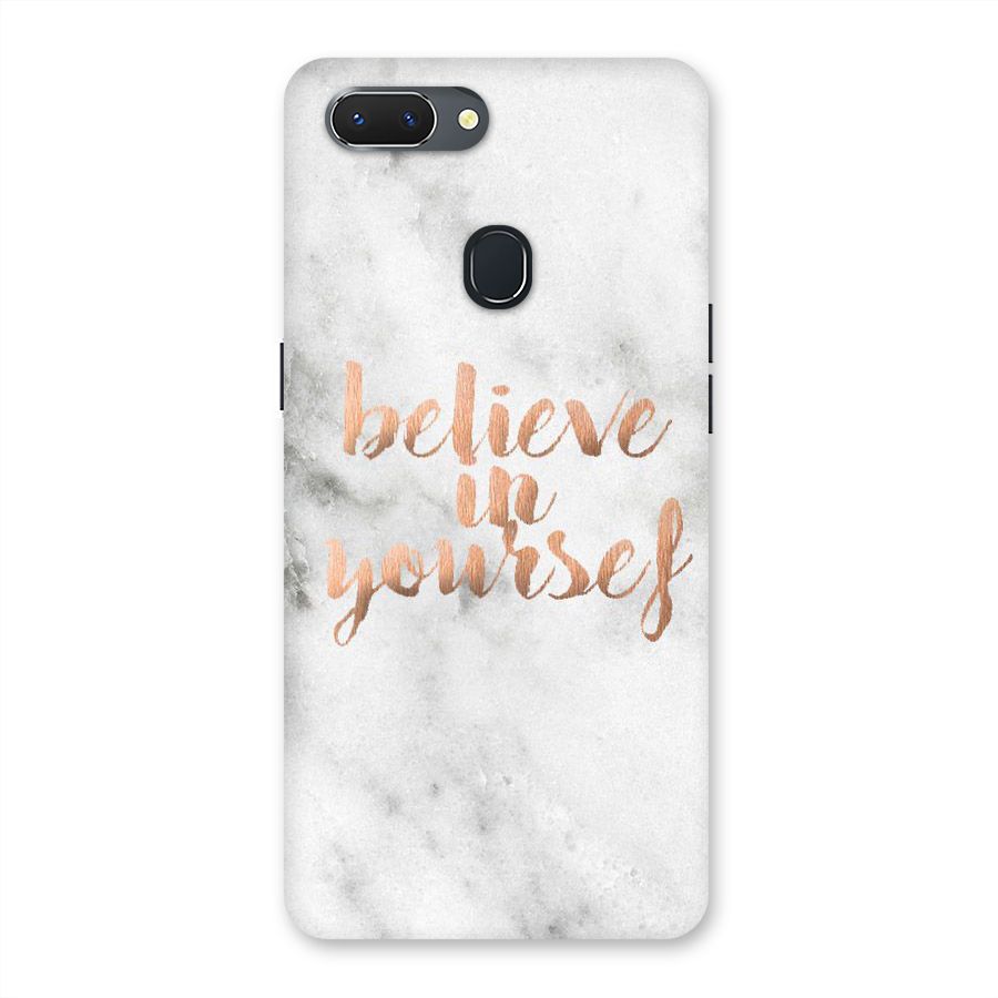 Believe in Yourself Back Case for Oppo Realme 2