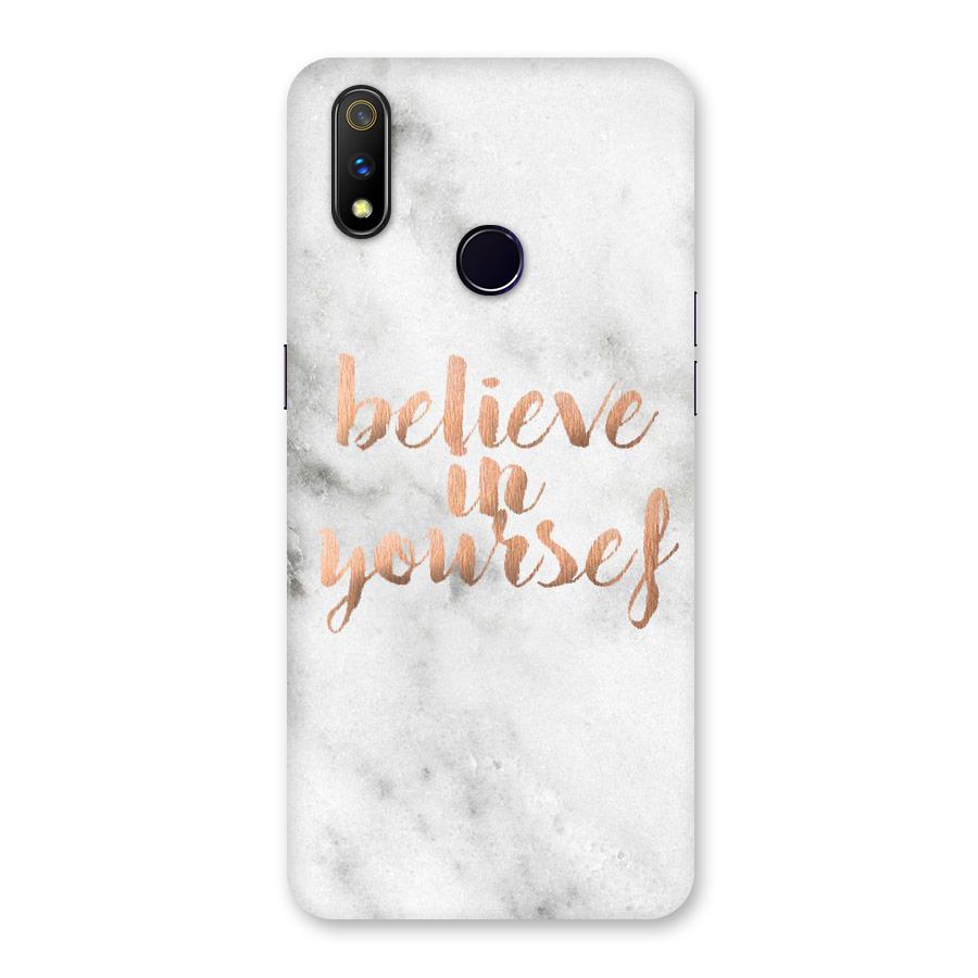 Believe in Yourself Back Case for Realme 3 Pro