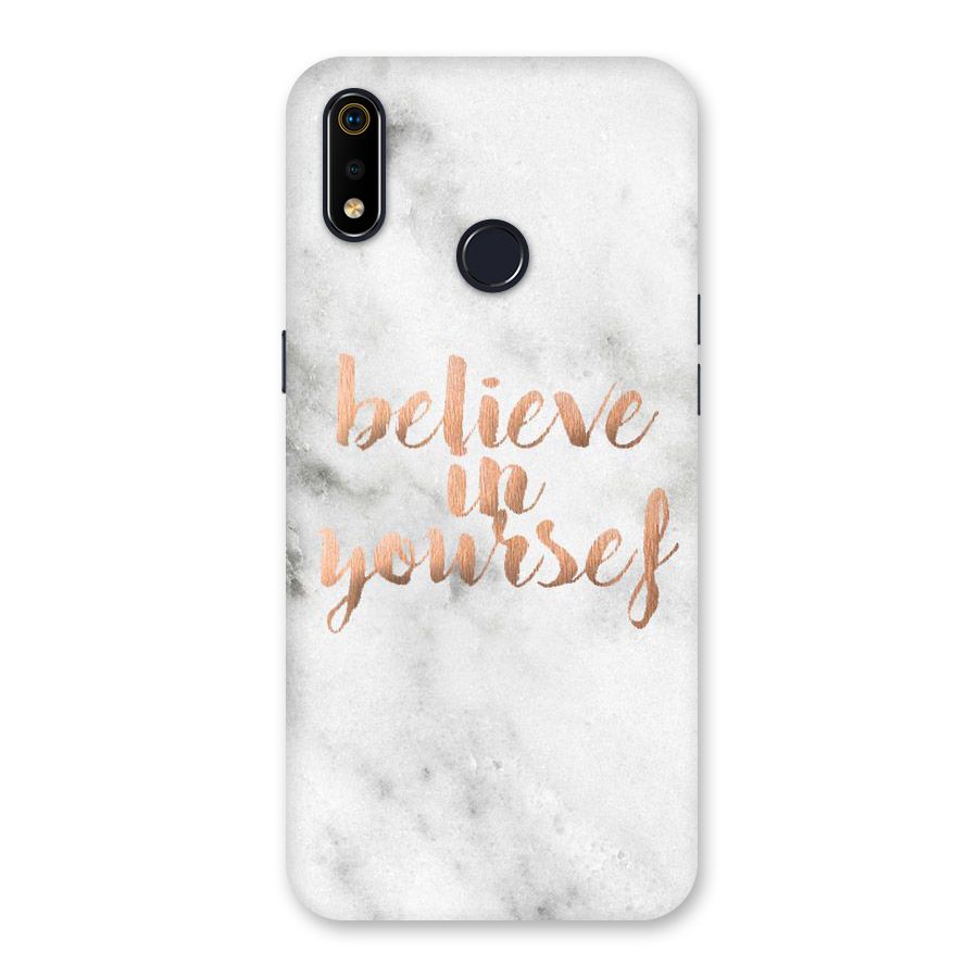 Believe in Yourself Back Case for Realme 3i