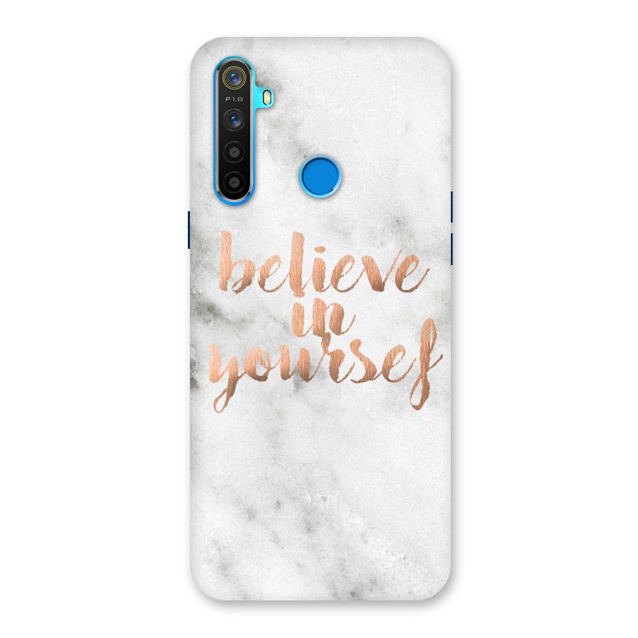 Believe in Yourself Back Case for Realme 5s
