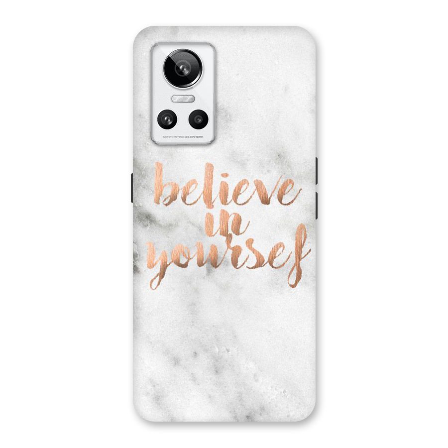 Believe in Yourself Back Case for Realme GT Neo 3