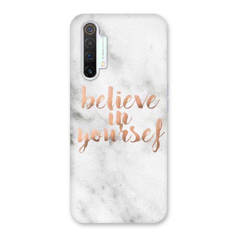 Believe in Yourself Back Case for Realme X3
