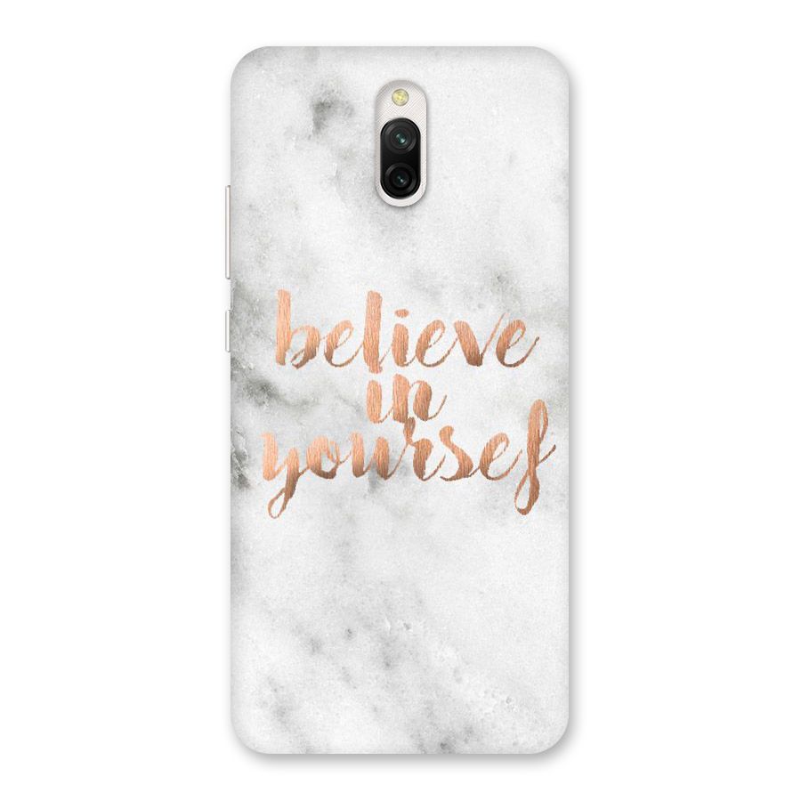 Believe in Yourself Back Case for Redmi 8A Dual