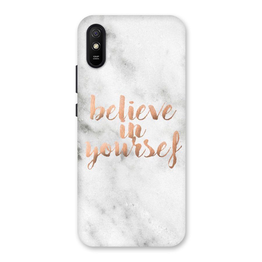Believe in Yourself Back Case for Redmi 9A
