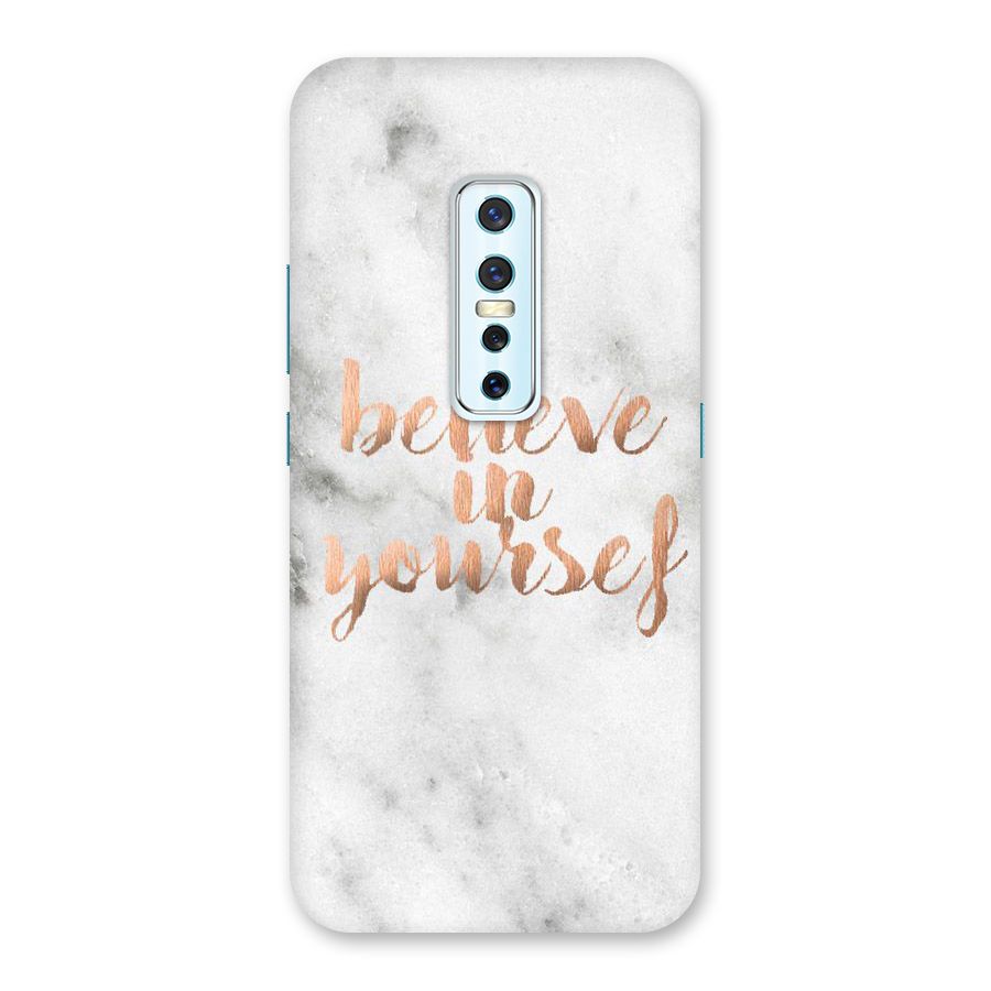 Believe in Yourself Back Case for Vivo V17 Pro