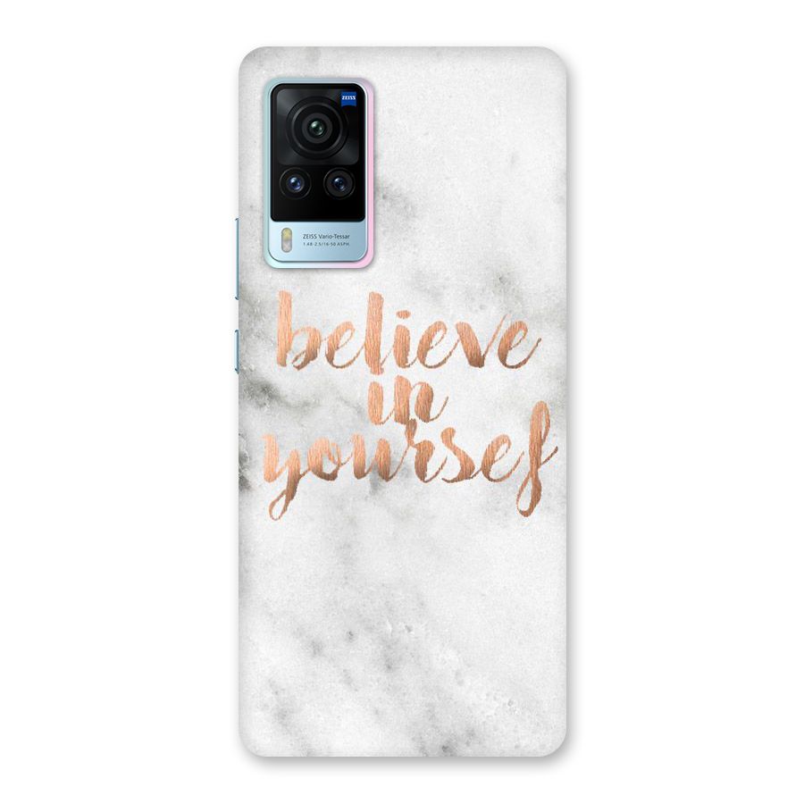 Believe in Yourself Back Case for Vivo X60 Pro