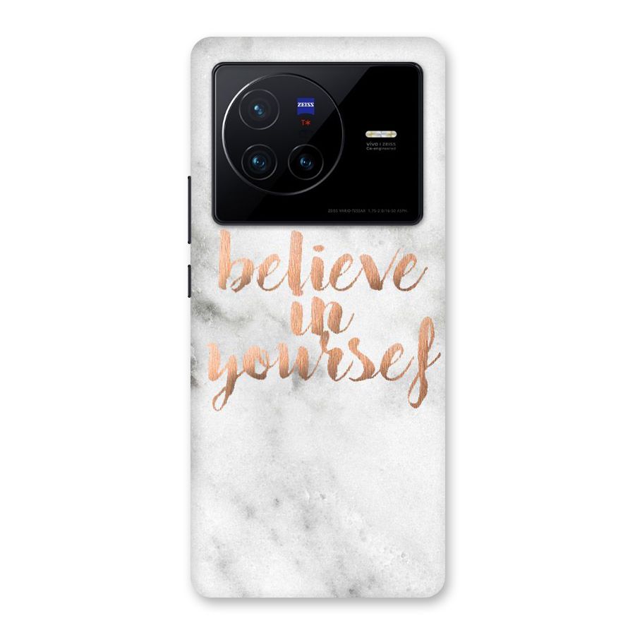 Believe in Yourself Back Case for Vivo X80