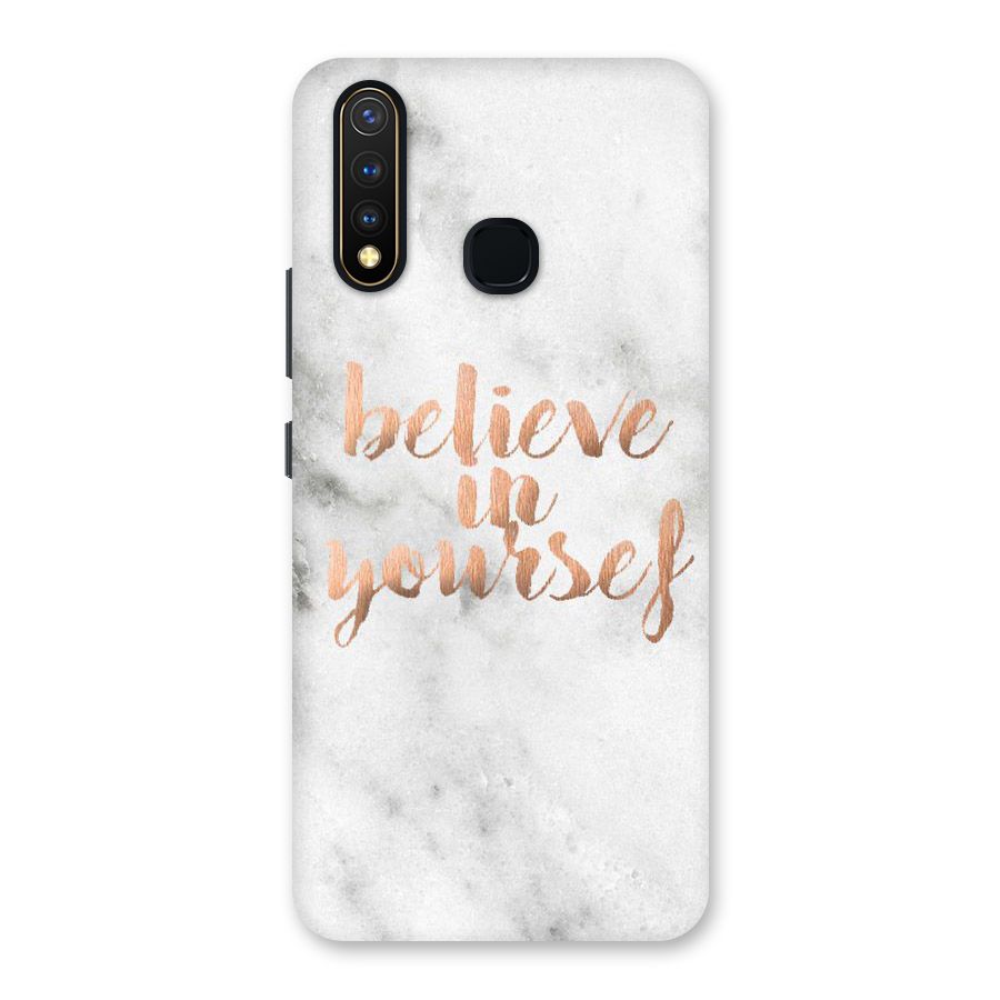 Believe in Yourself Back Case for Vivo Y19