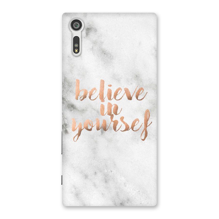 Believe in Yourself Back Case for Xperia XZ