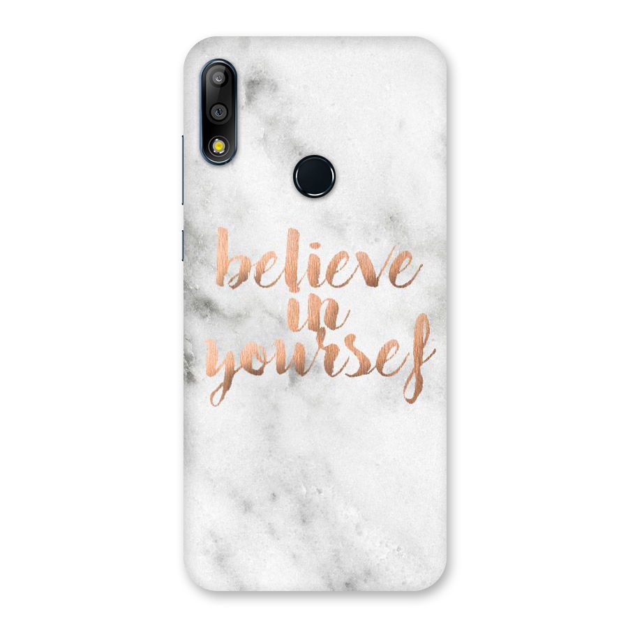 Believe in Yourself Back Case for Zenfone Max Pro M2