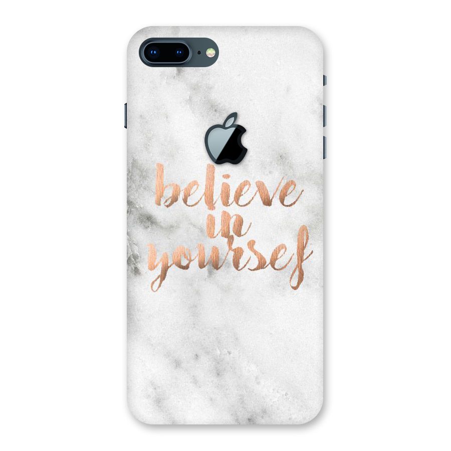 Believe in Yourself Back Case for iPhone 7 Plus Apple Cut