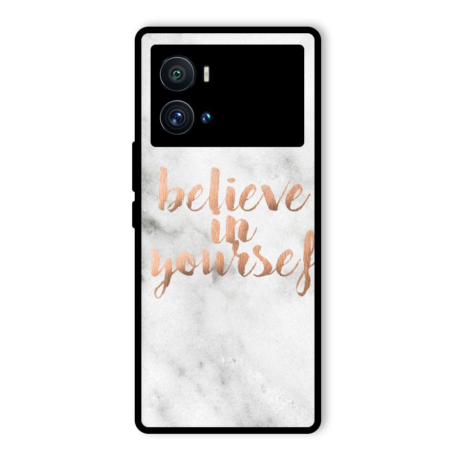 Believe in Yourself Glass Back Case for Vivo iQOO 9 Pro